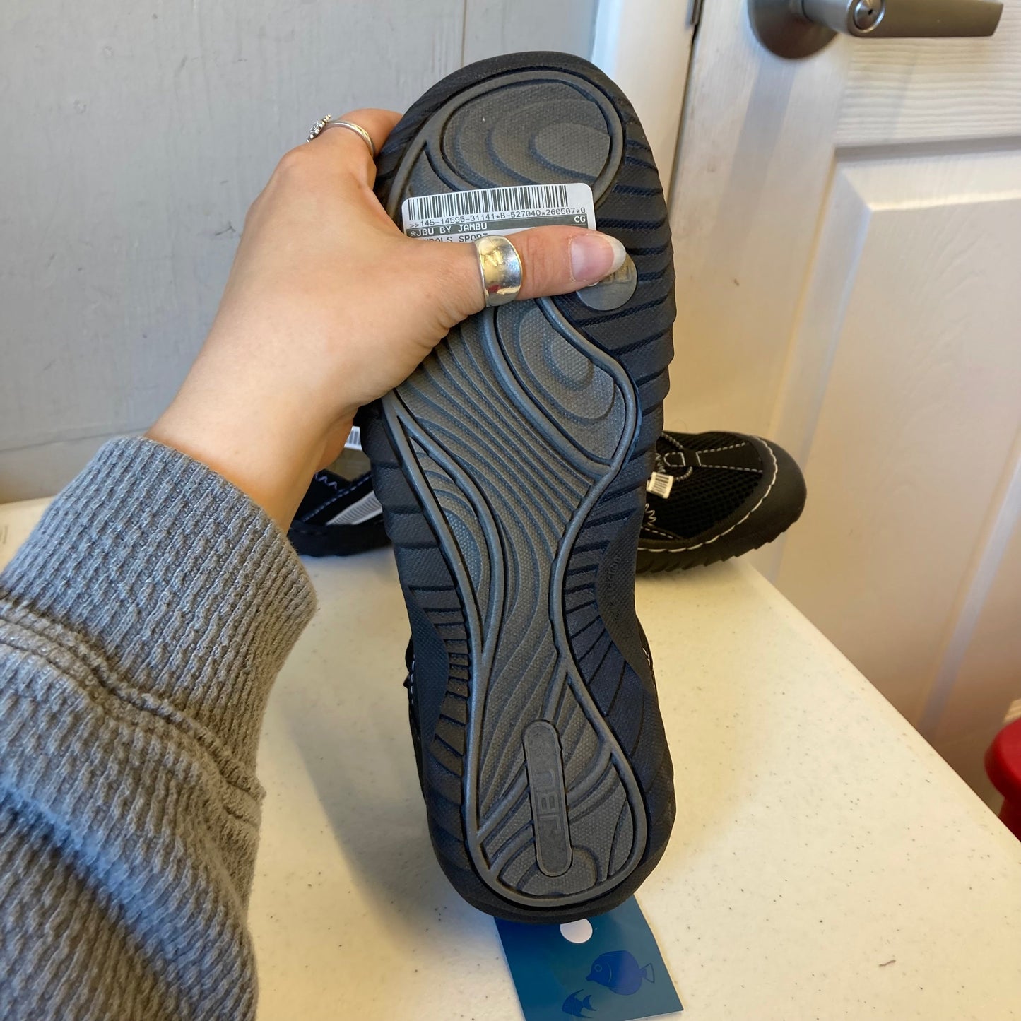 Sandals Sport By Jbu By Jambu In Black, Size:9.5