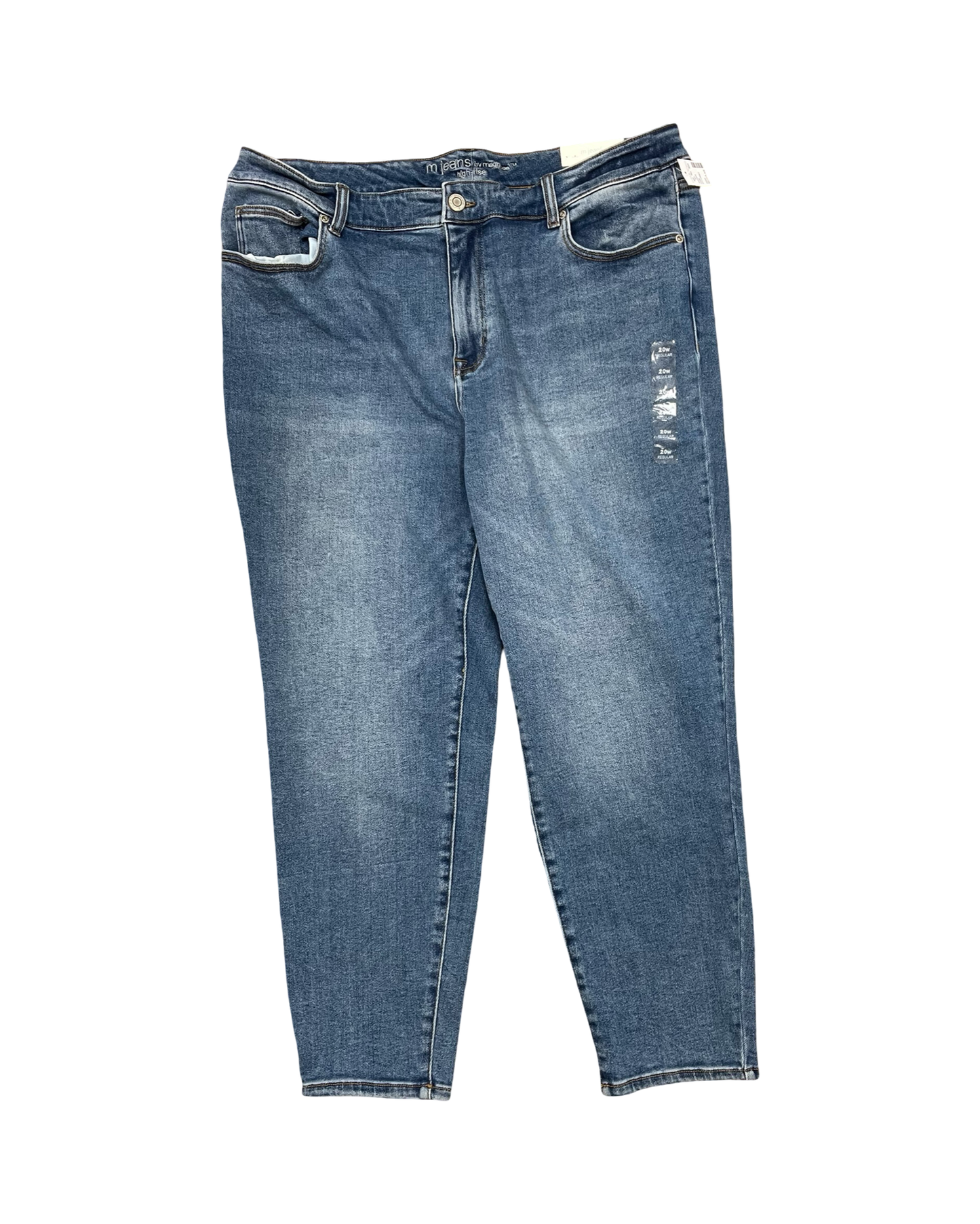 Jeans Skinny By Maurices In Blue Denim, Size:20