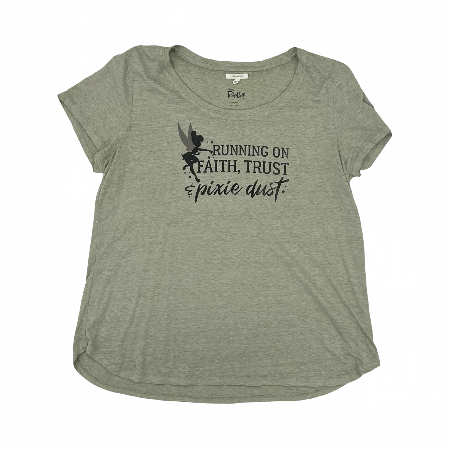 Top Ss By Maurices In Green, Size:Xxl