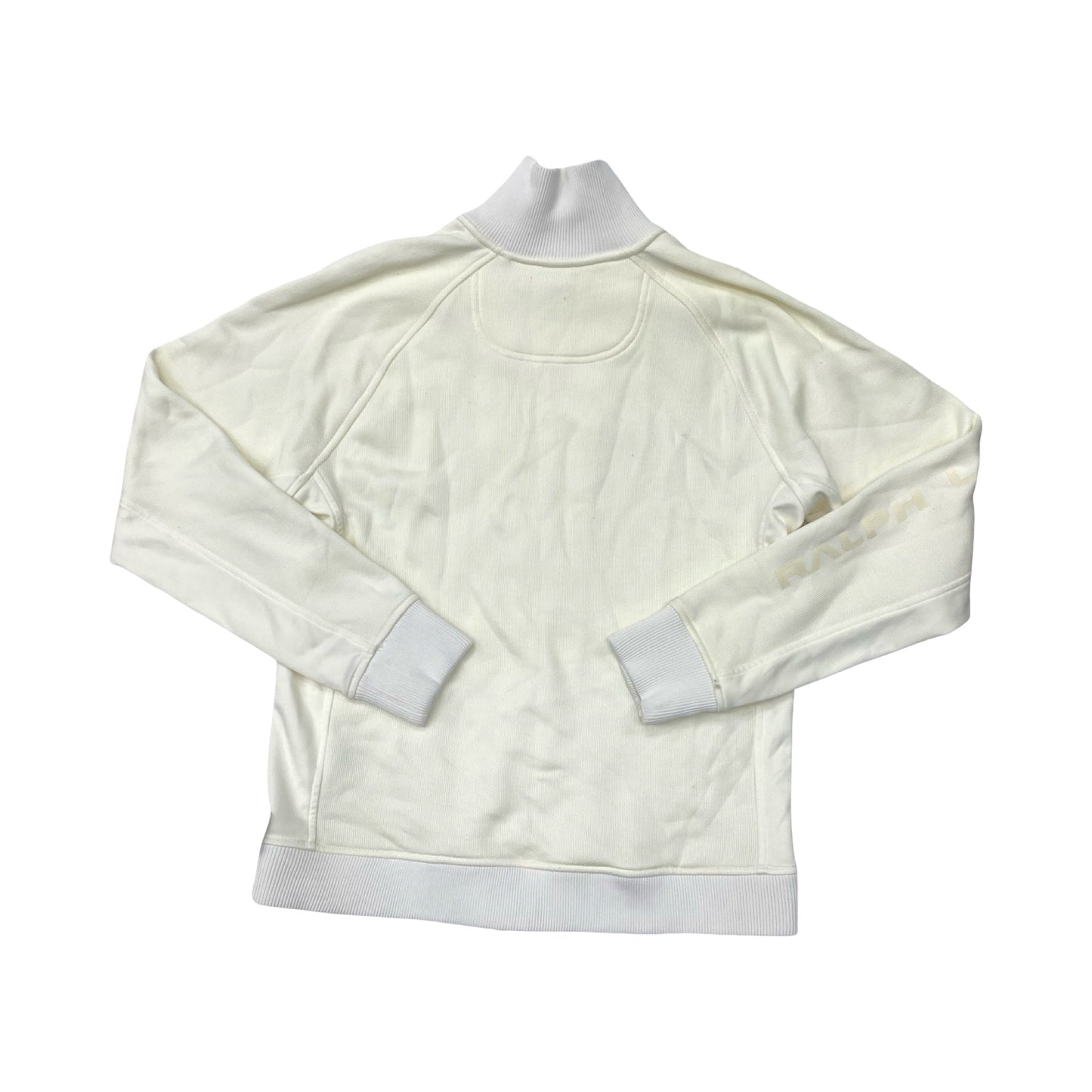 Athletic Jacket By Ralph Lauren Blue Label In Cream, Size:L