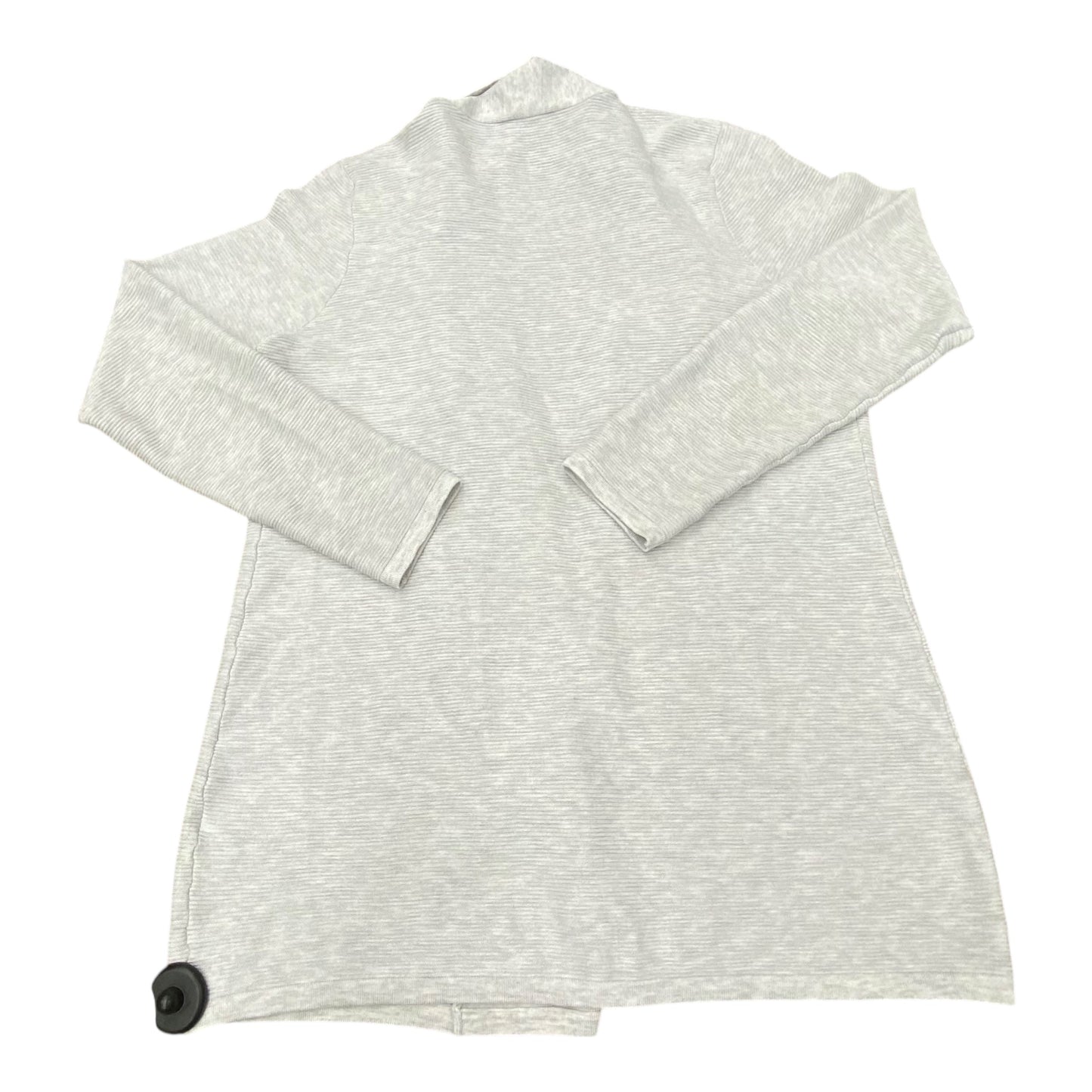 Sweater Cardigan By Volution In Grey, Size:Xl