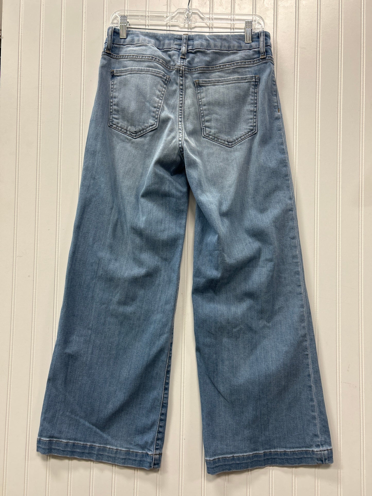 Jeans Wide Leg By Kut In Blue Denim, Size:6