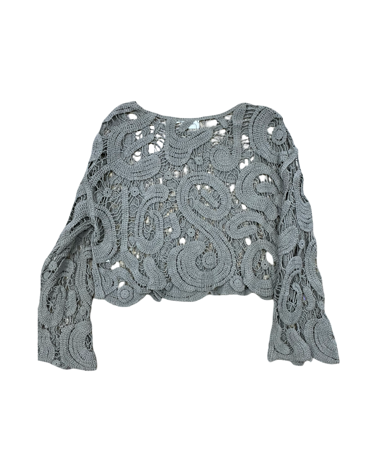 Sweater By Willow & Root In Green, Size:M