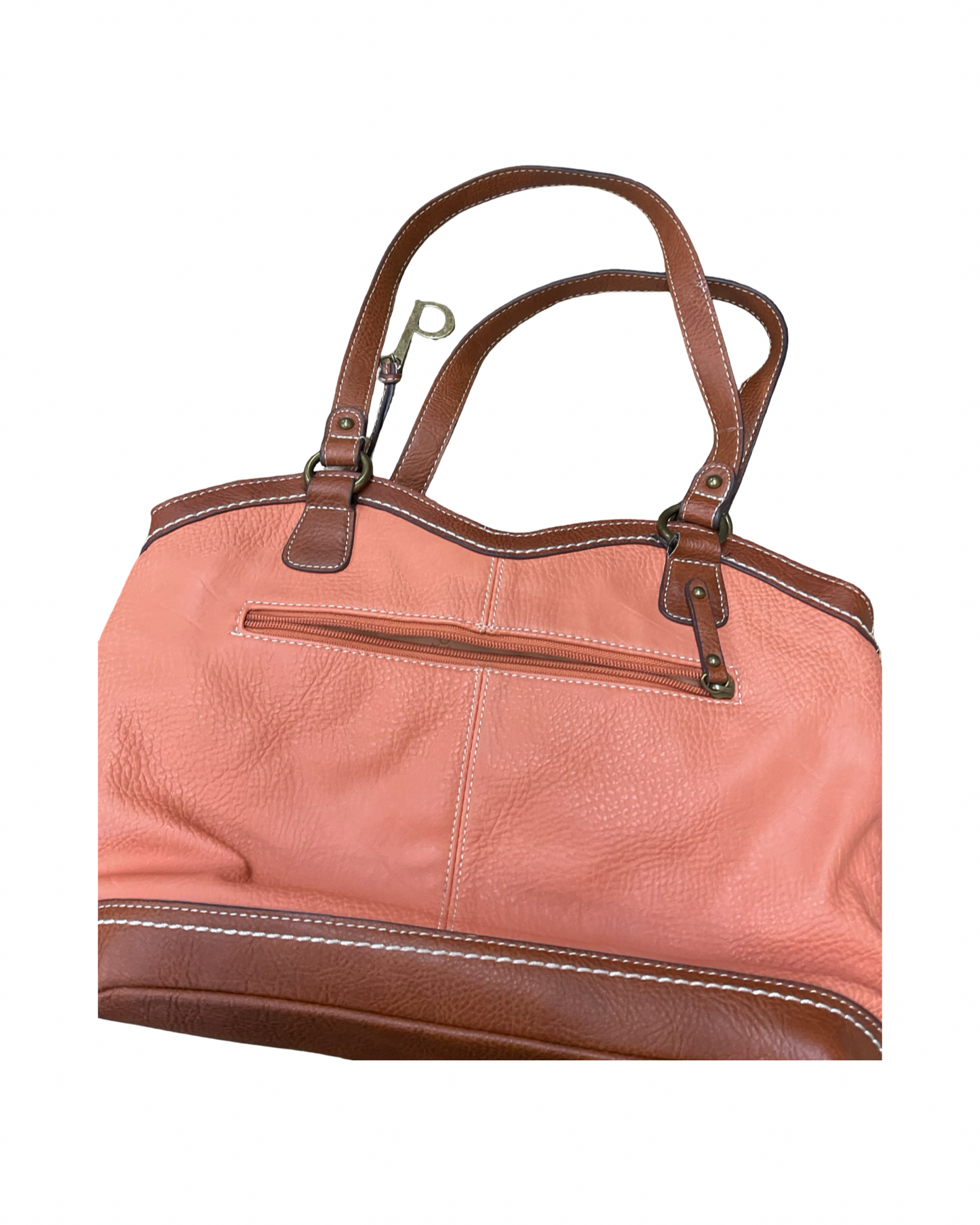 Handbag By Boc In Brown & Orange, Size:Medium
