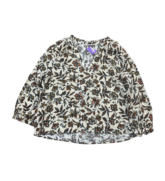 Blouse Long Sleeve By Faherty  Size: Xs