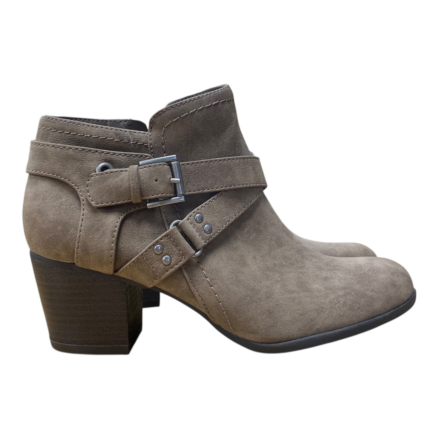 Boots Ankle Heels By Indigo Rd In Tan, Size:7.5
