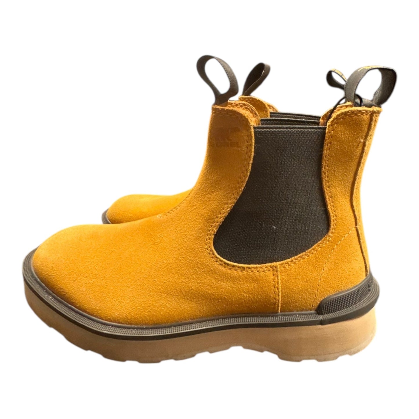 Boots Ankle Flats By Sorel In Tan, Size:8