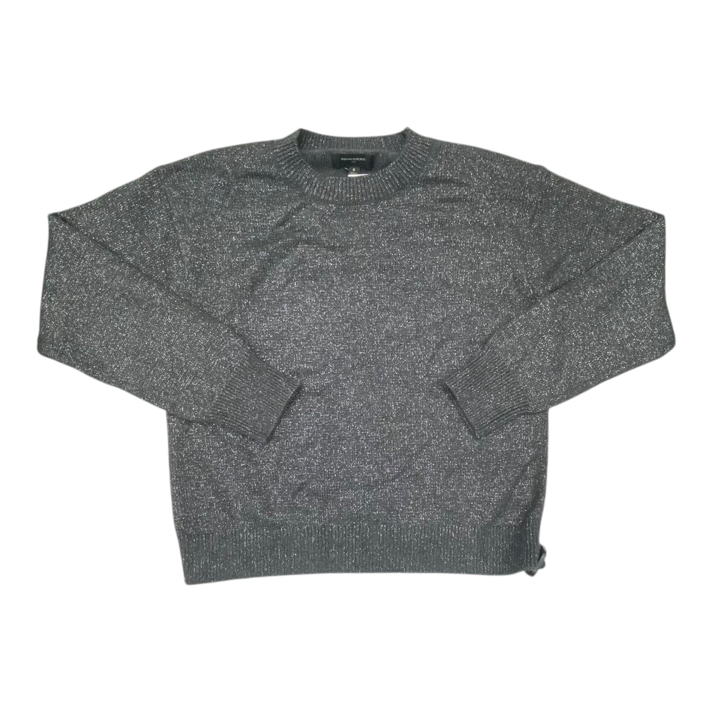 Sweater By Banana Republic In Grey & Silver, Size:S