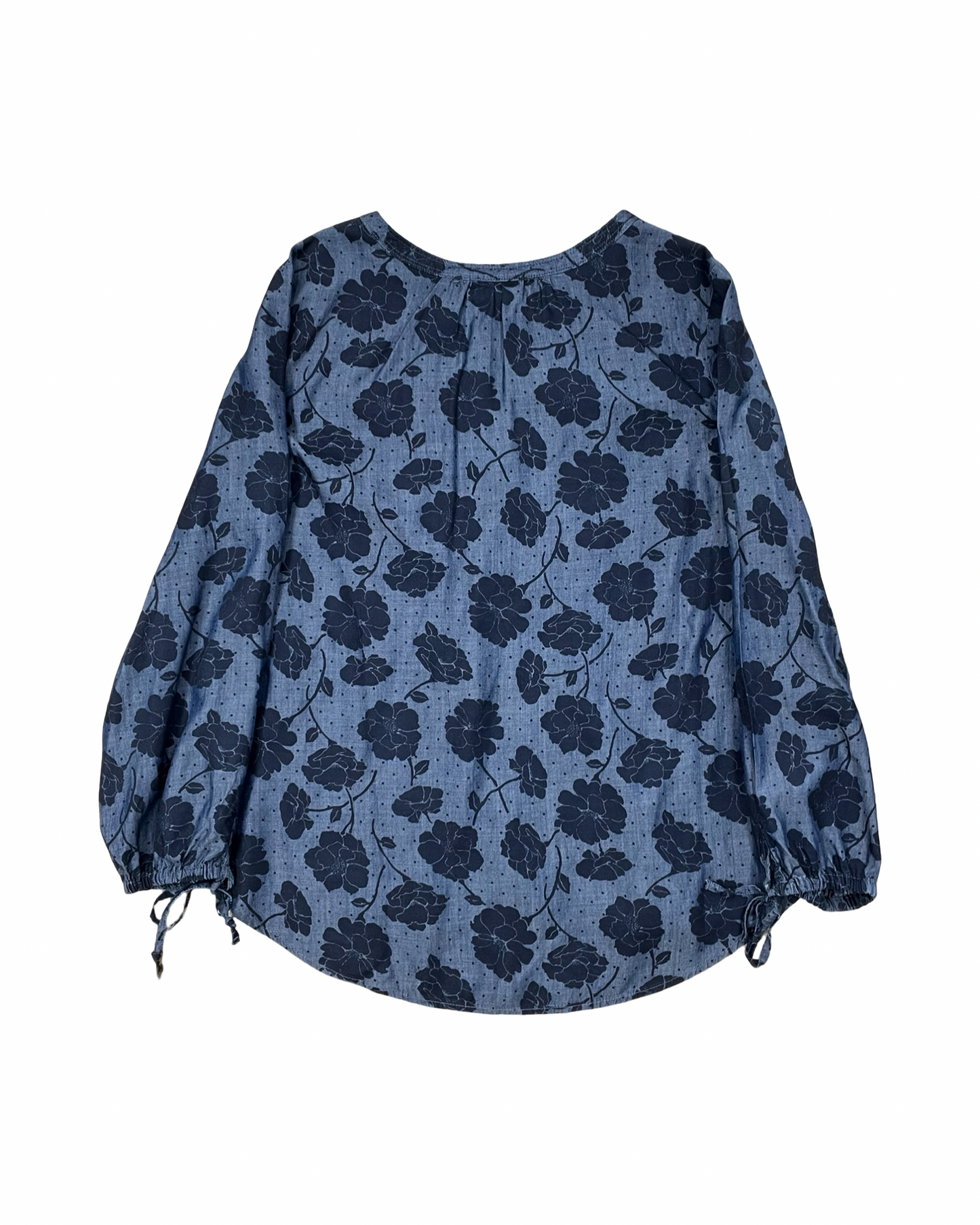 Top Ls By Liz Claiborne In Blue, Size:L