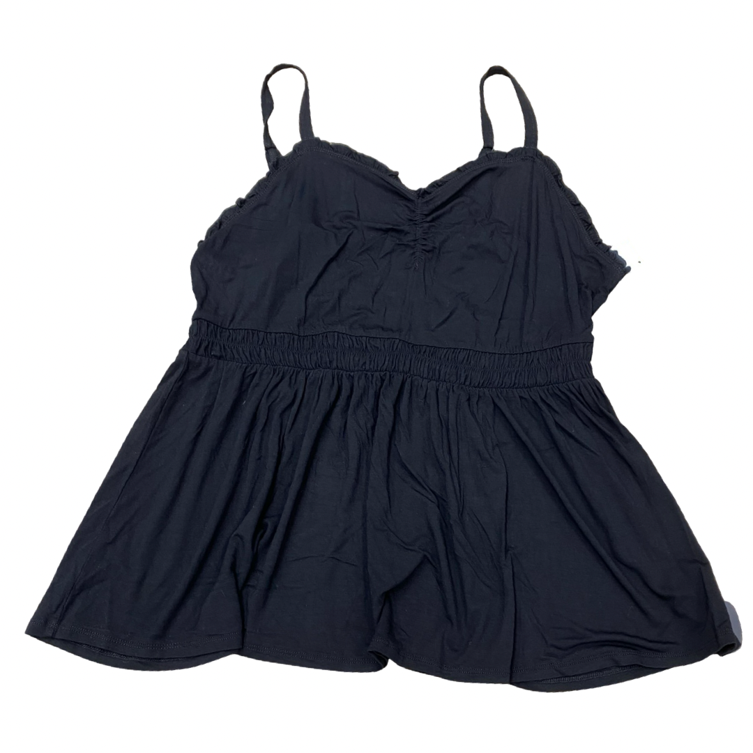 Top Sleeveless By Torrid In Black, Size:2X