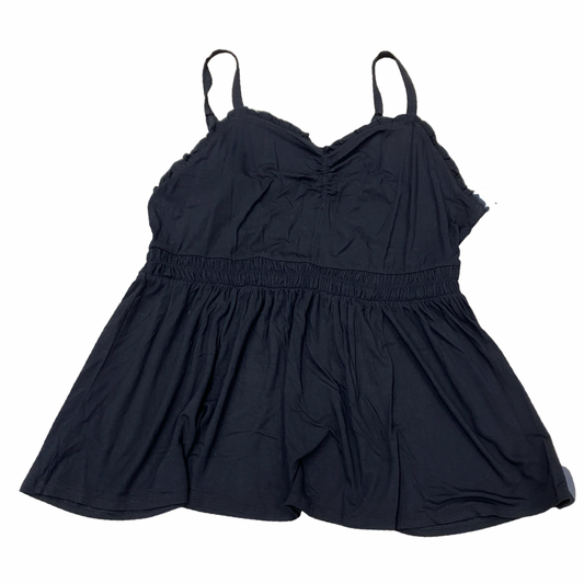 Top Sleeveless By Torrid In Black, Size:2X
