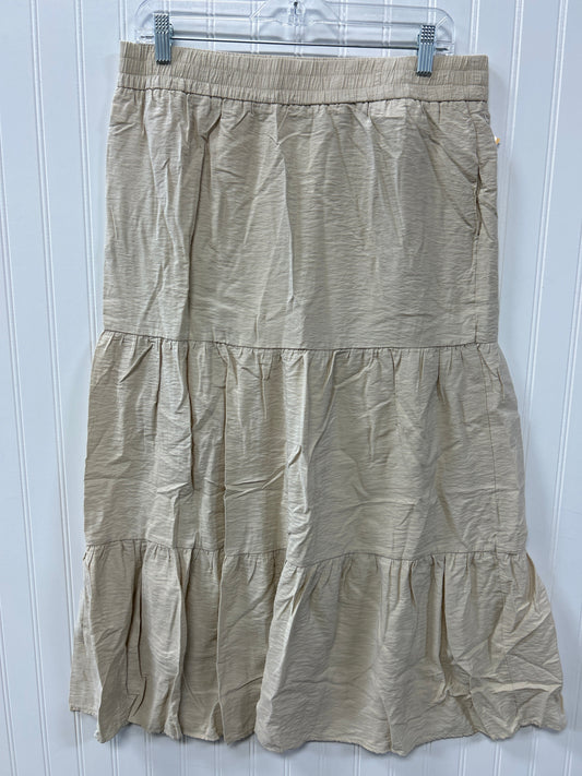 Skirt Maxi By Jules & Leopold In Cream, Size:L
