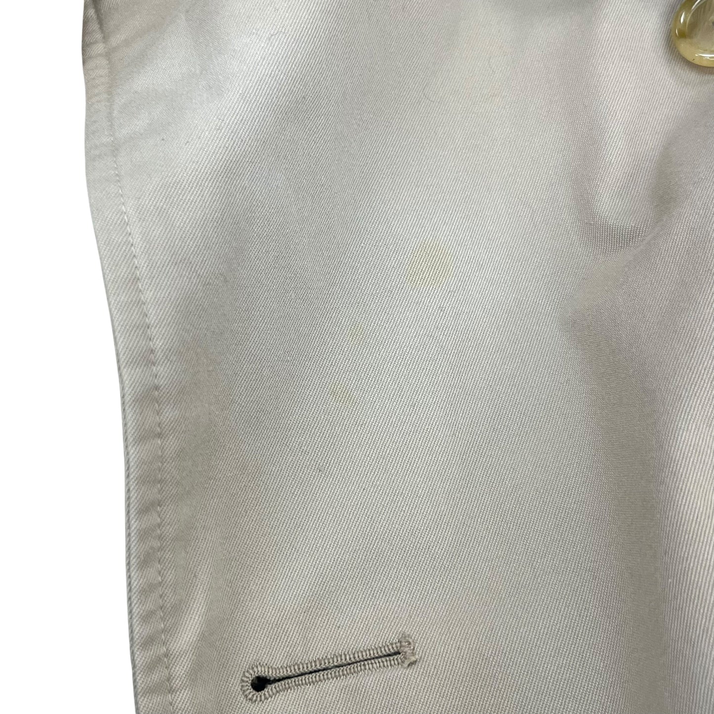 Coat Luxury Designer By Burberry In Tan, Size: S