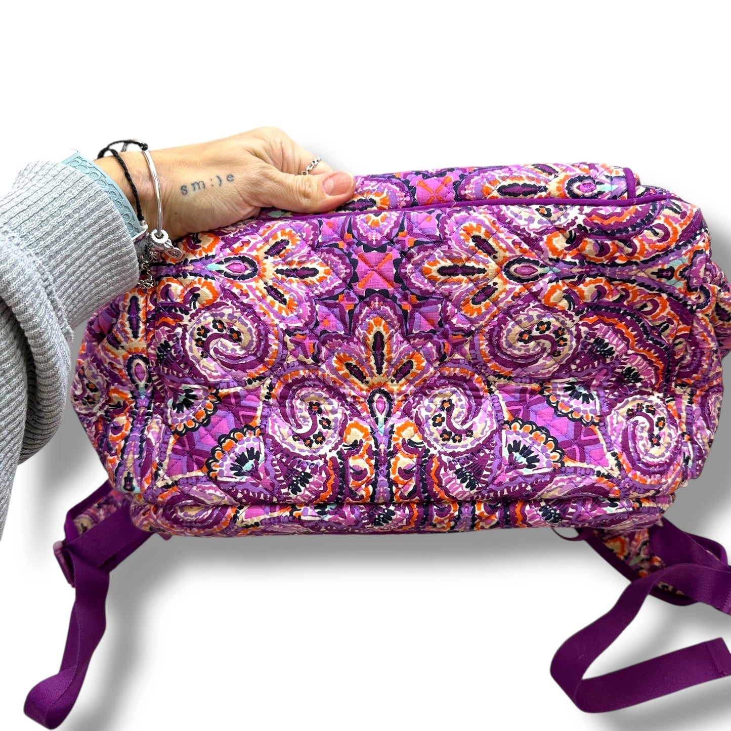 Backpack By Vera Bradley, Size: Medium