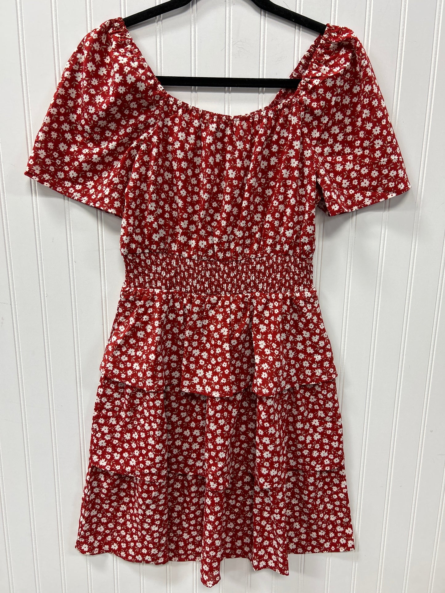 Dress Casual Midi By Prettygarden In Red, Size:S