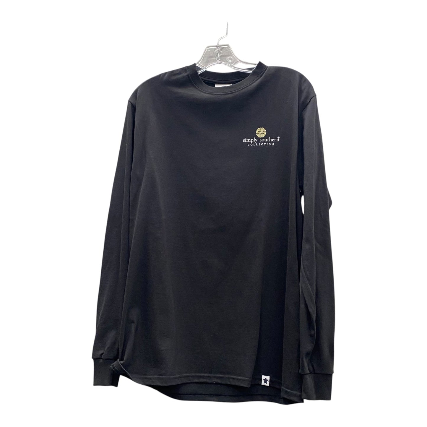Top Ls By Simply Southern In Black, Size:M