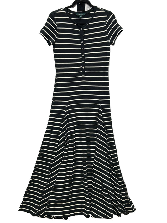 Dress Casual Maxi By Ralph Lauren In Black, Size:S