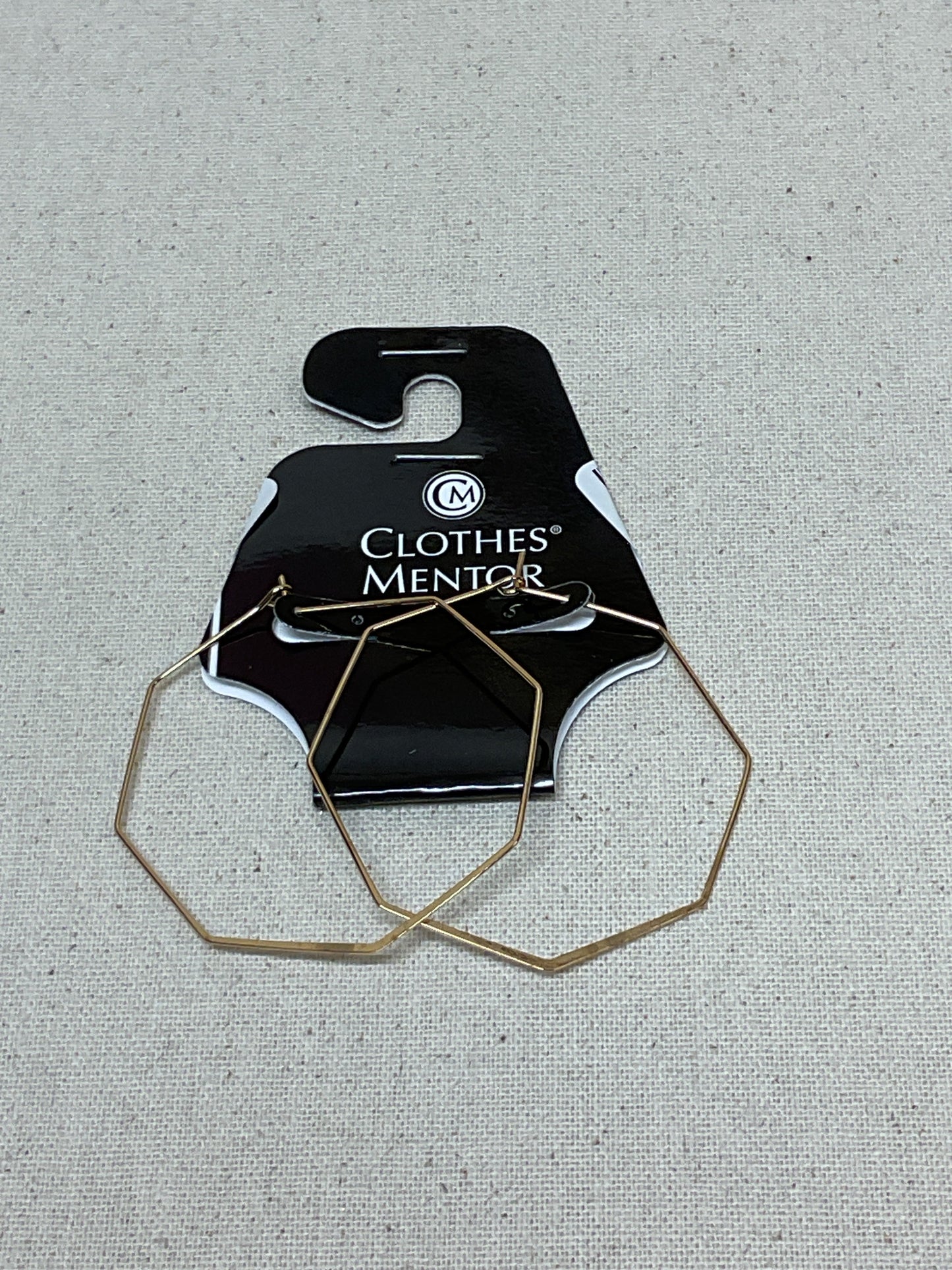 Earrings Hoop By Clothes Mentor In Gold