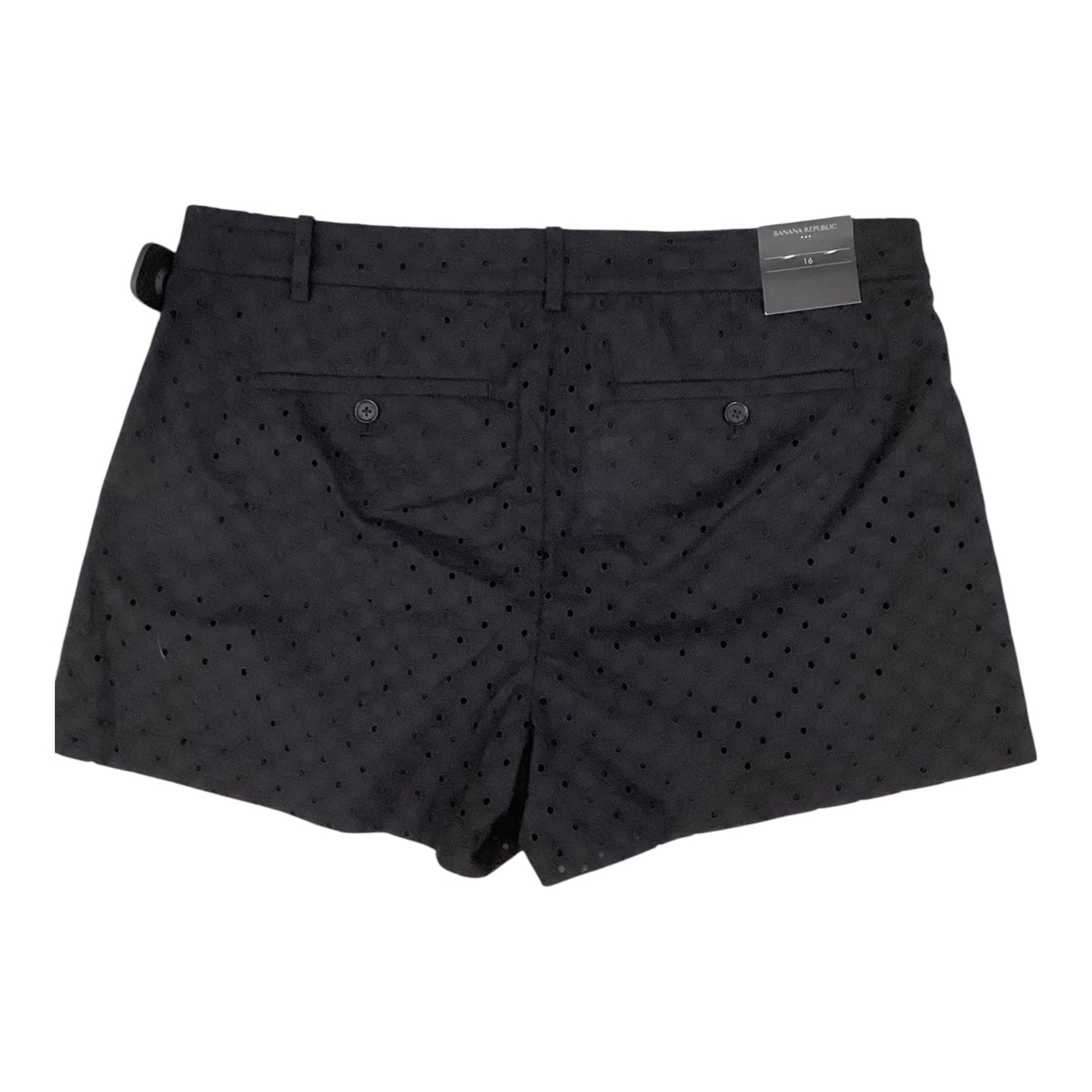 Shorts By Banana Republic In Black, Size:16