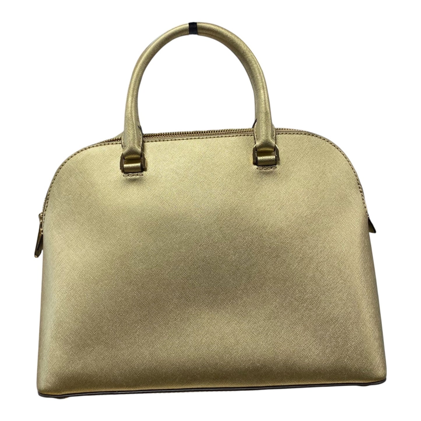 Crossbody Designer By Michael Kors In Gold, Size:Medium