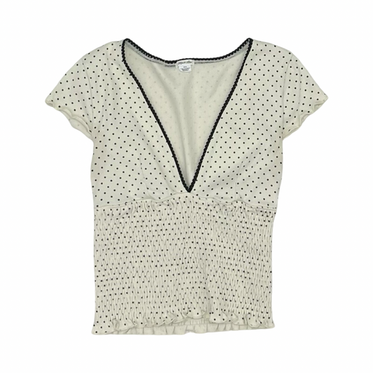 Top Ss By Kimichi Blue In Polkadot Pattern, Size:M
