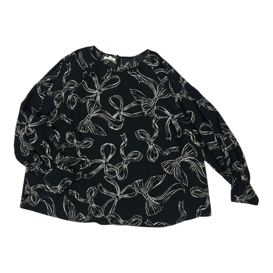 Top Ls By Maurices In Black, Size:1X