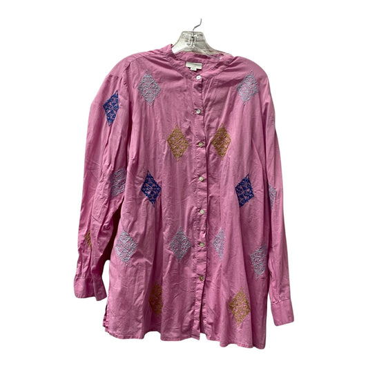 Top Ls By J. Jill In Purple, Size:Xl