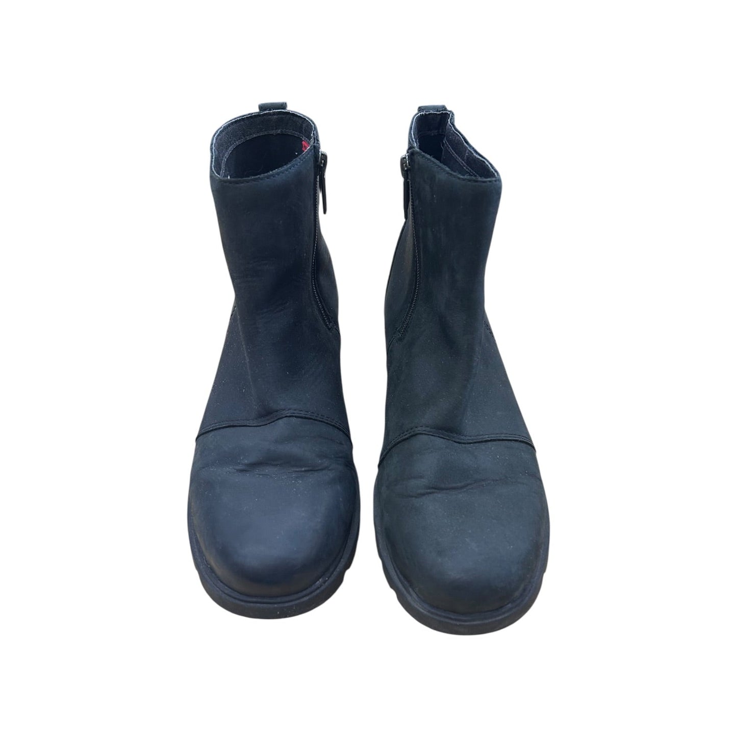 Boots Ankle Flats By Sorel In Black, Size:10.5