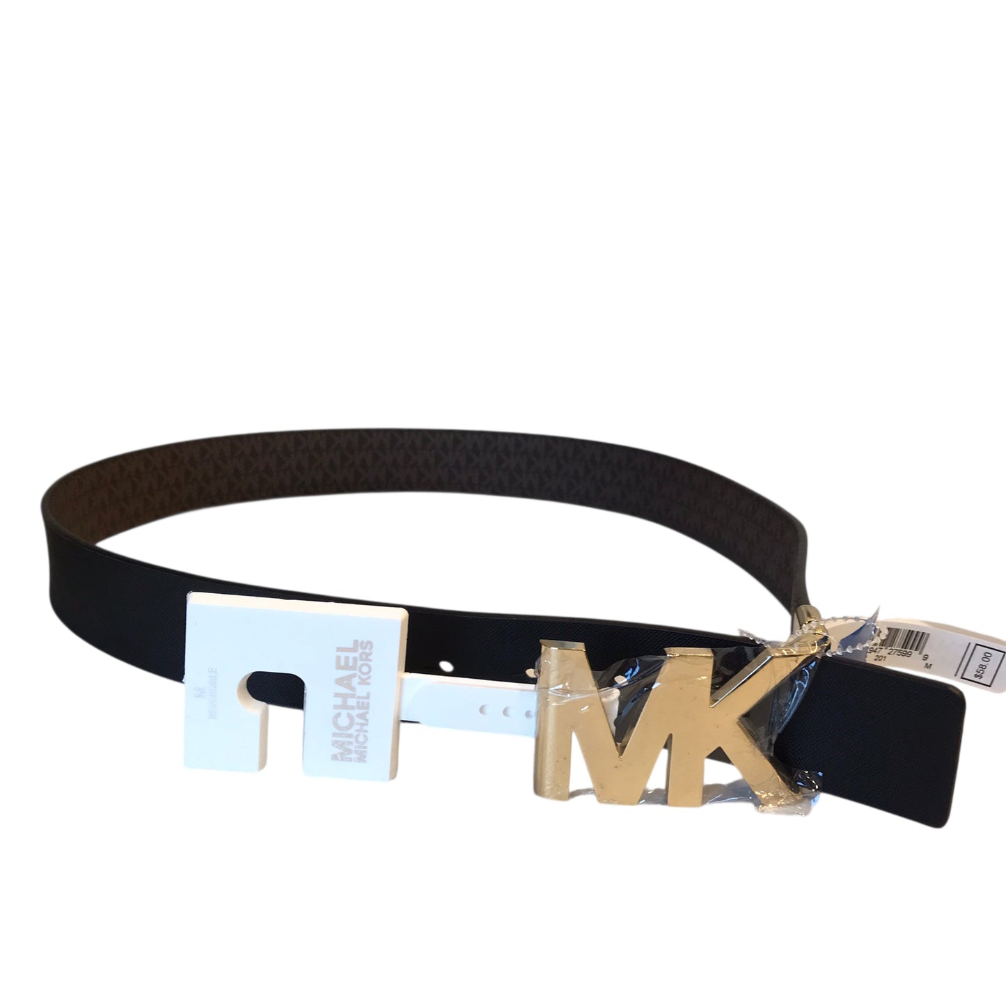 Belt Designer By Michael Kors In Brown