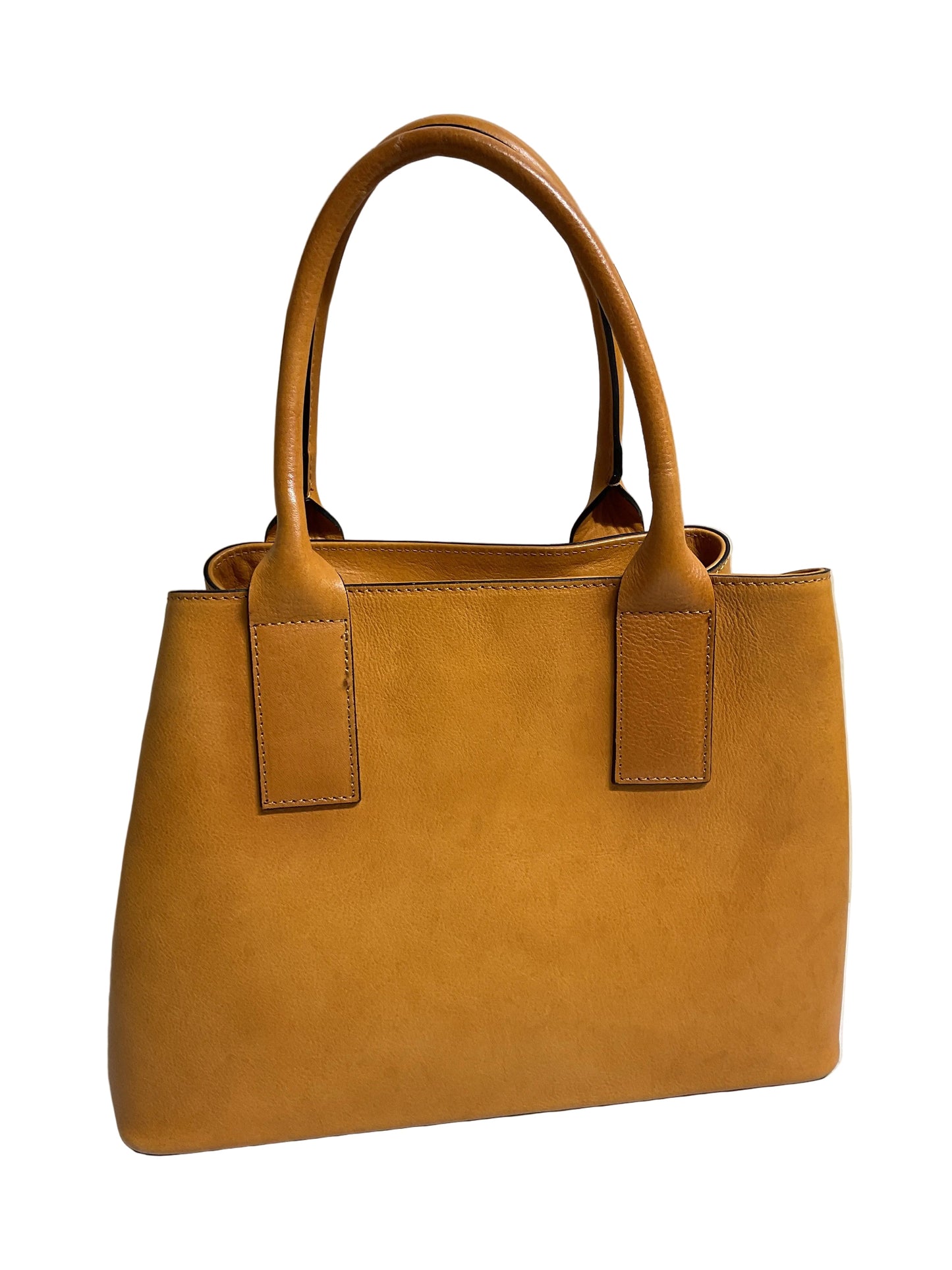 Handbag Leather By Cma In Tan, Size:Large