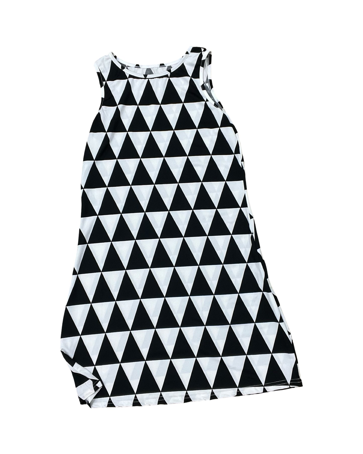 Dress Casual Short By Clothes Mentor In Black & White, Size:S