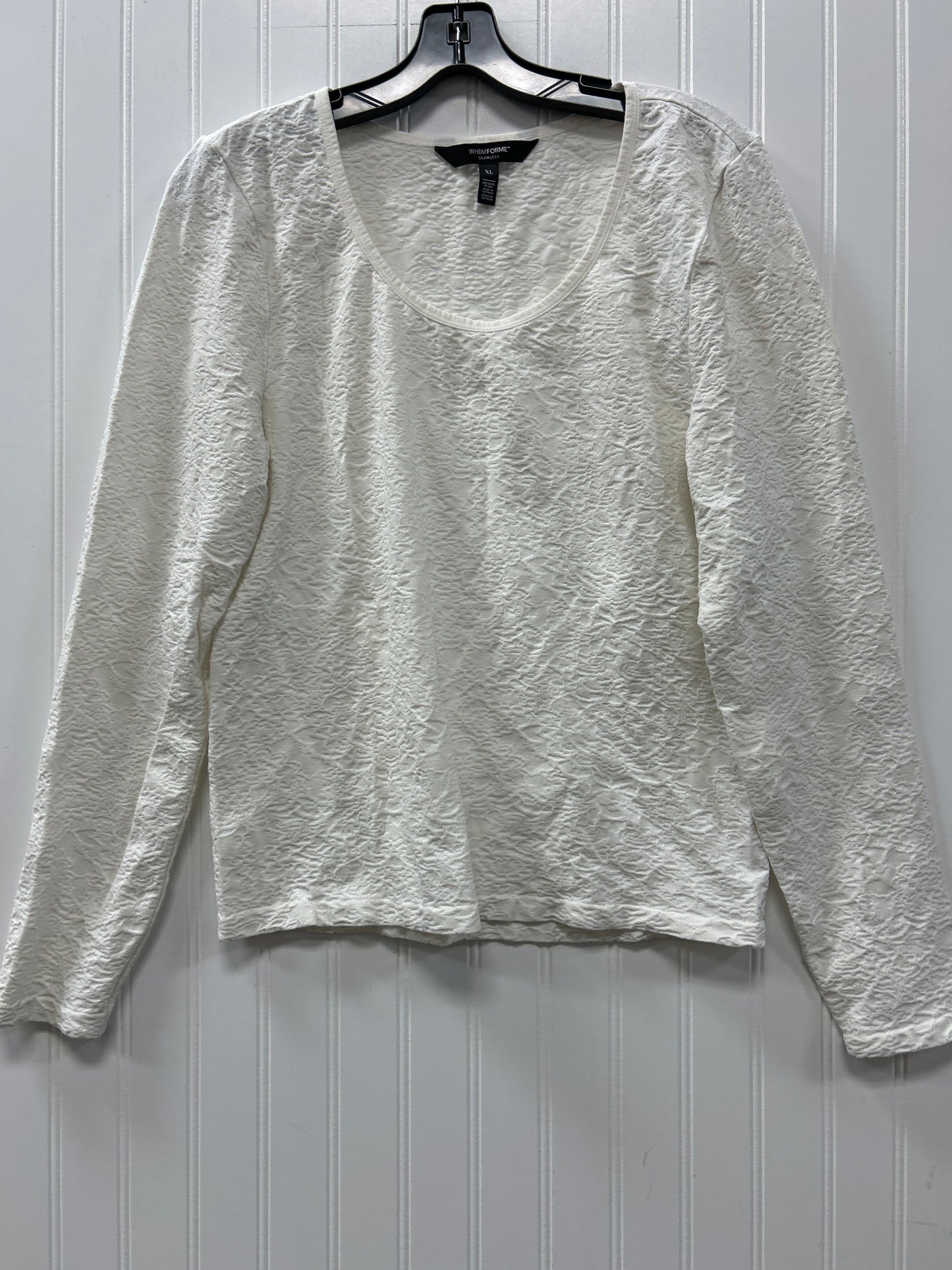 Top Ls By White House Black Market In Cream, Size:Xl