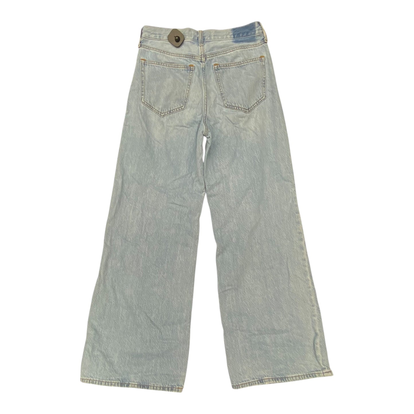 Jeans Wide Leg By Abercrombie And Fitch In Blue, Size:2