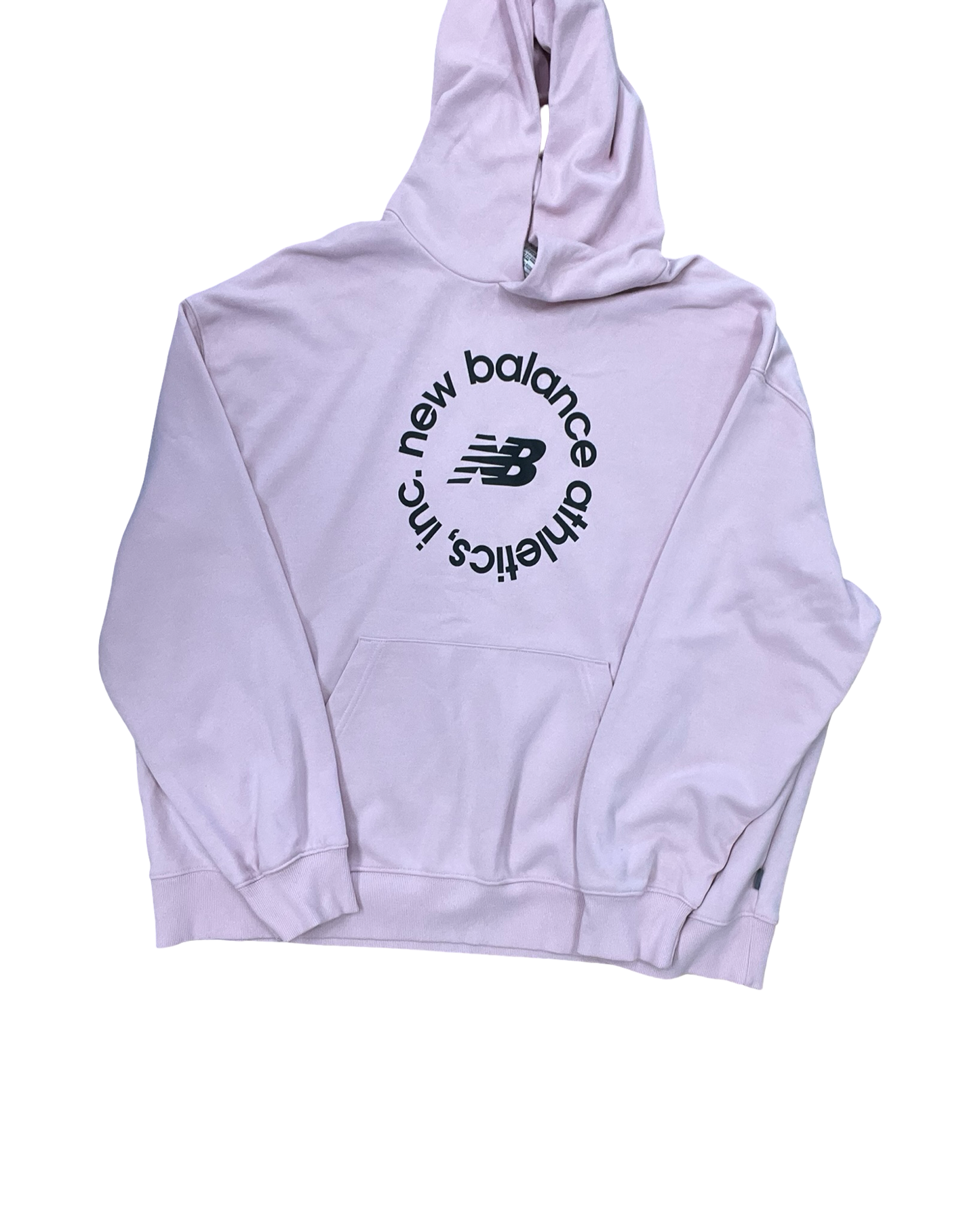 Sweatshirt Hoodie By New Balance In Pink, Size:Xl