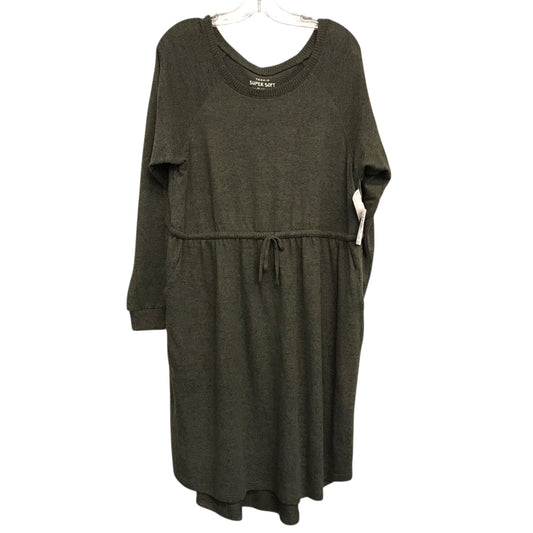 Dress Sweater By Torrid In Green, Size:2X