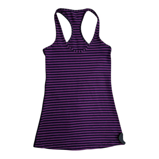 Athletic Tank Top By Lululemon In Striped Pattern, Size:S
