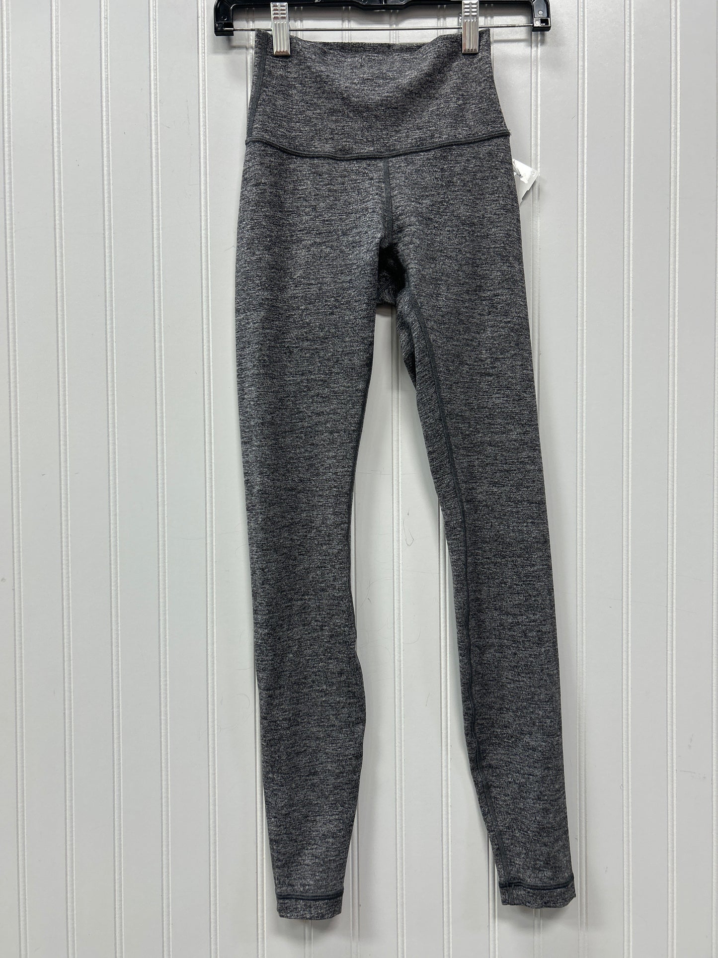 Athletic Leggings By Lululemon In Grey, Size:2