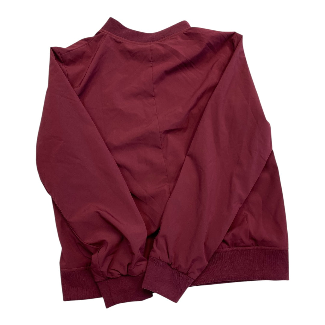 Jacket Other By Banana Republic In Maroon, Size:M