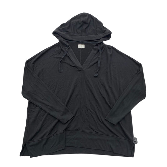 Sweatshirt Hoodie By Lou And Grey In Black, Size:Xl