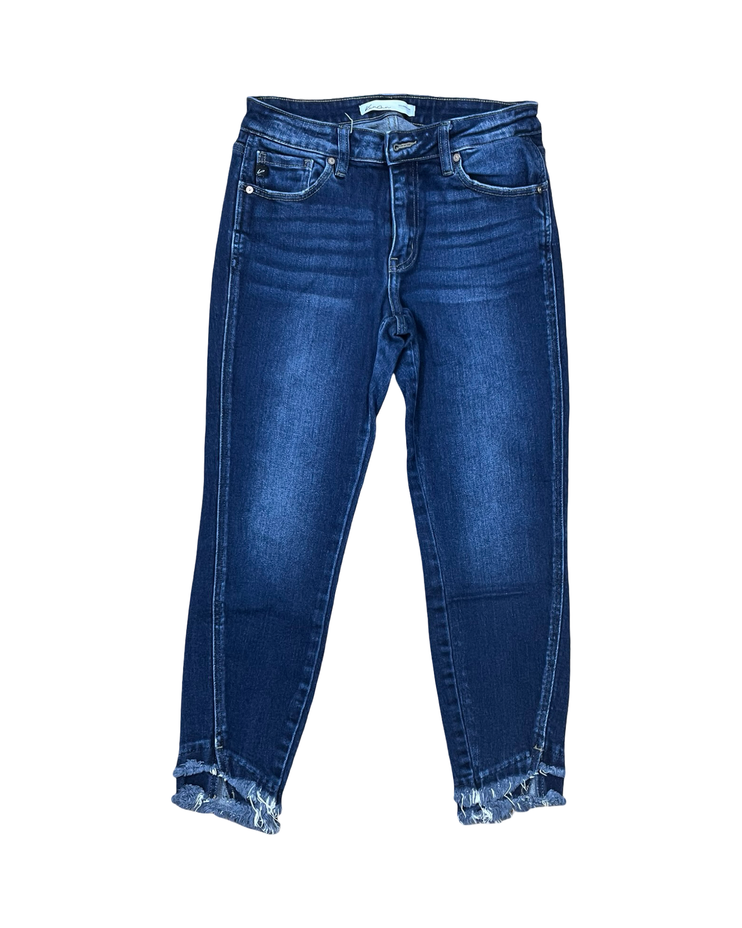 Jeans Skinny By Kancan In Blue Denim, Size:6