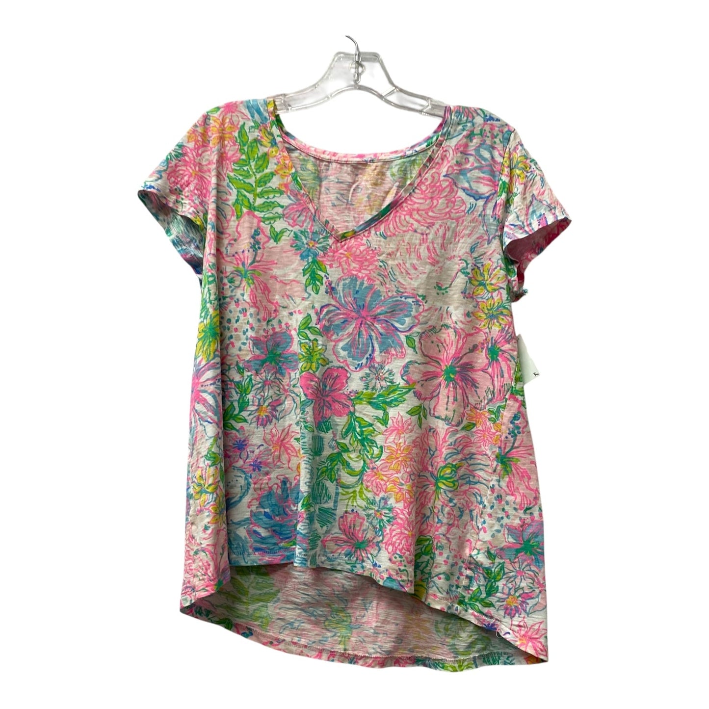 Top Ss Designer By Lilly Pulitzer In Pink, Size:M
