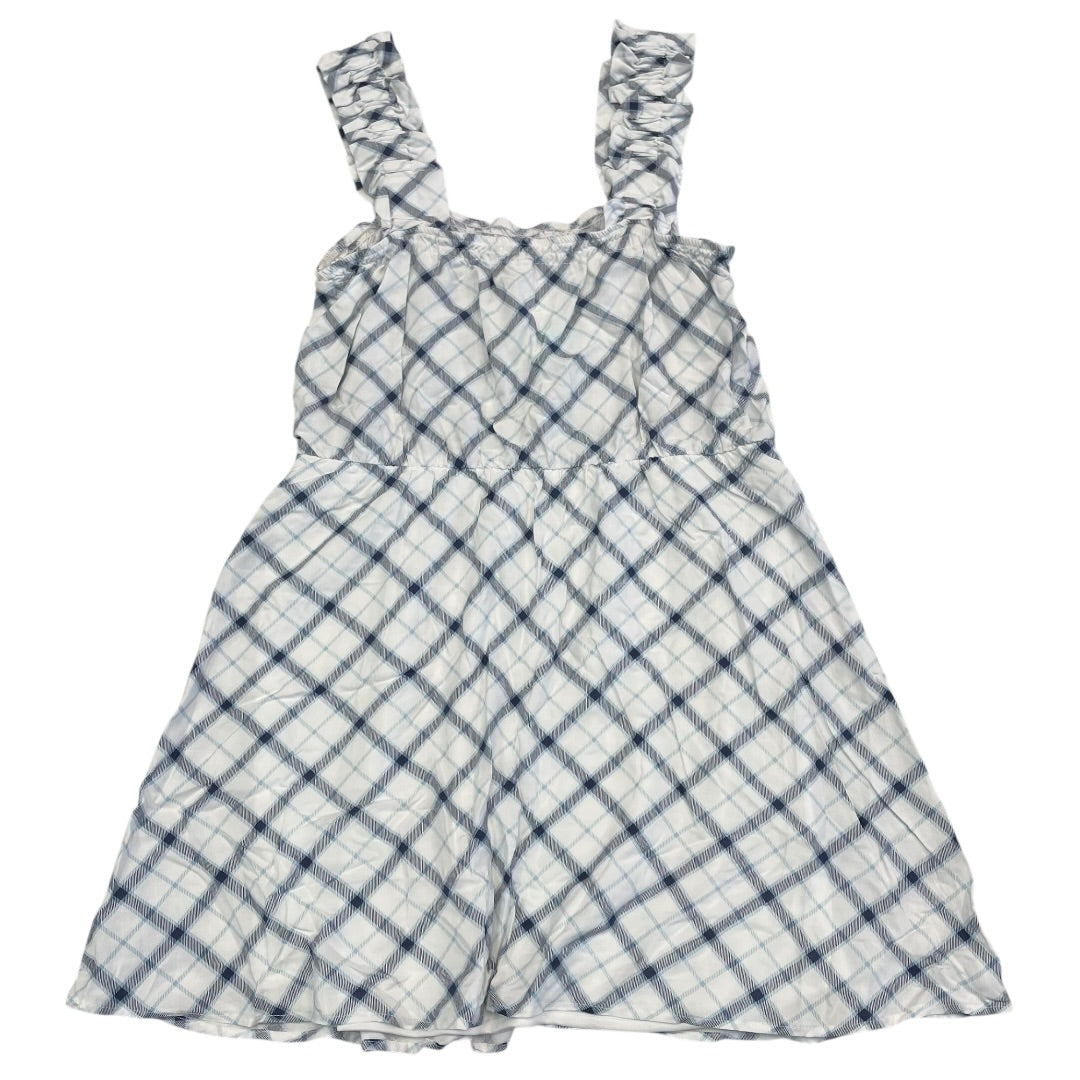 Dress Casual Short By Nine Britton In Blue & White, Size:L