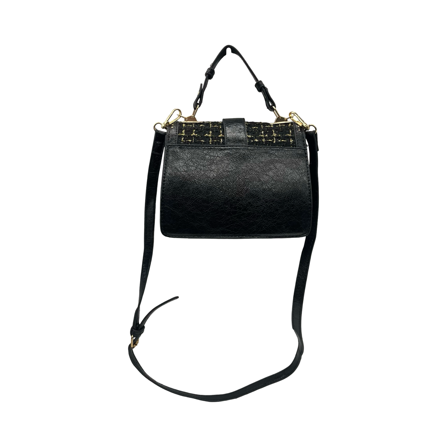 Crossbody By Cmf In Black & Gold, Size:Small
