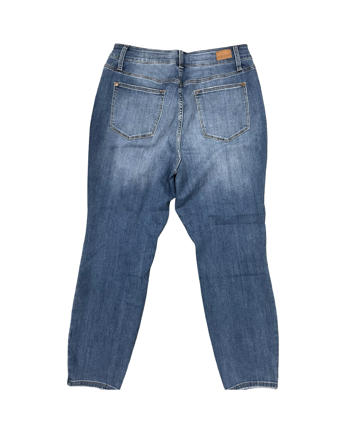 Jeans Skinny By Judy Blue In Blue Denim, Size:16