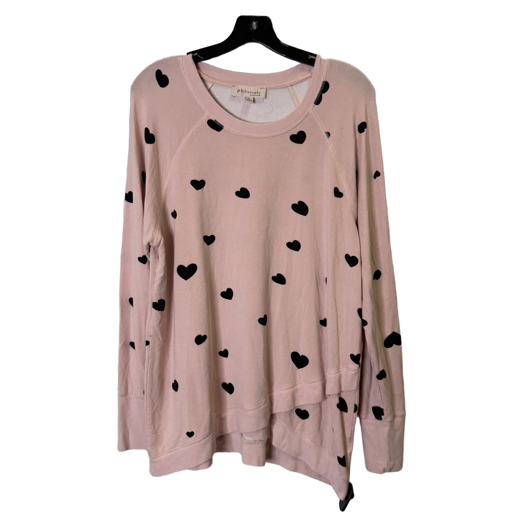 Top Long Sleeve By Philosophy  Size: Xl