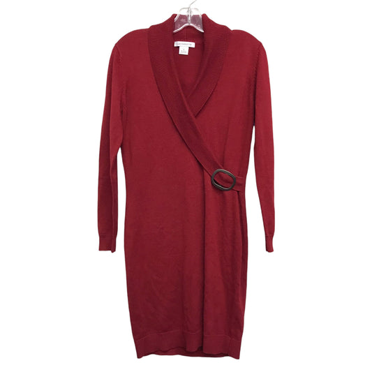 DRESS CASUAL SHORT by LIZ CLAIBORNE In RED, Size: S