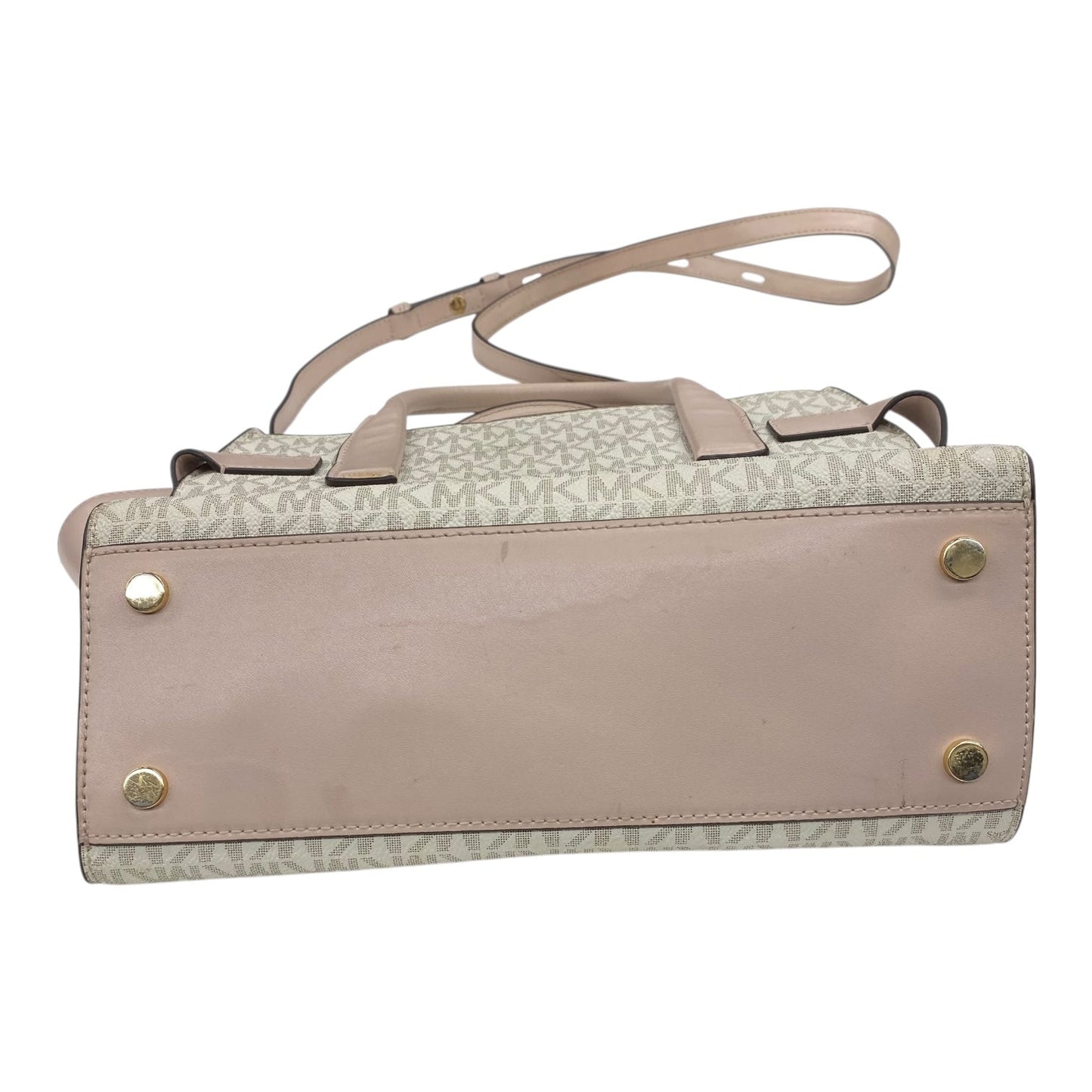 Handbag Designer By Michael Kors In Cream, Size:Medium