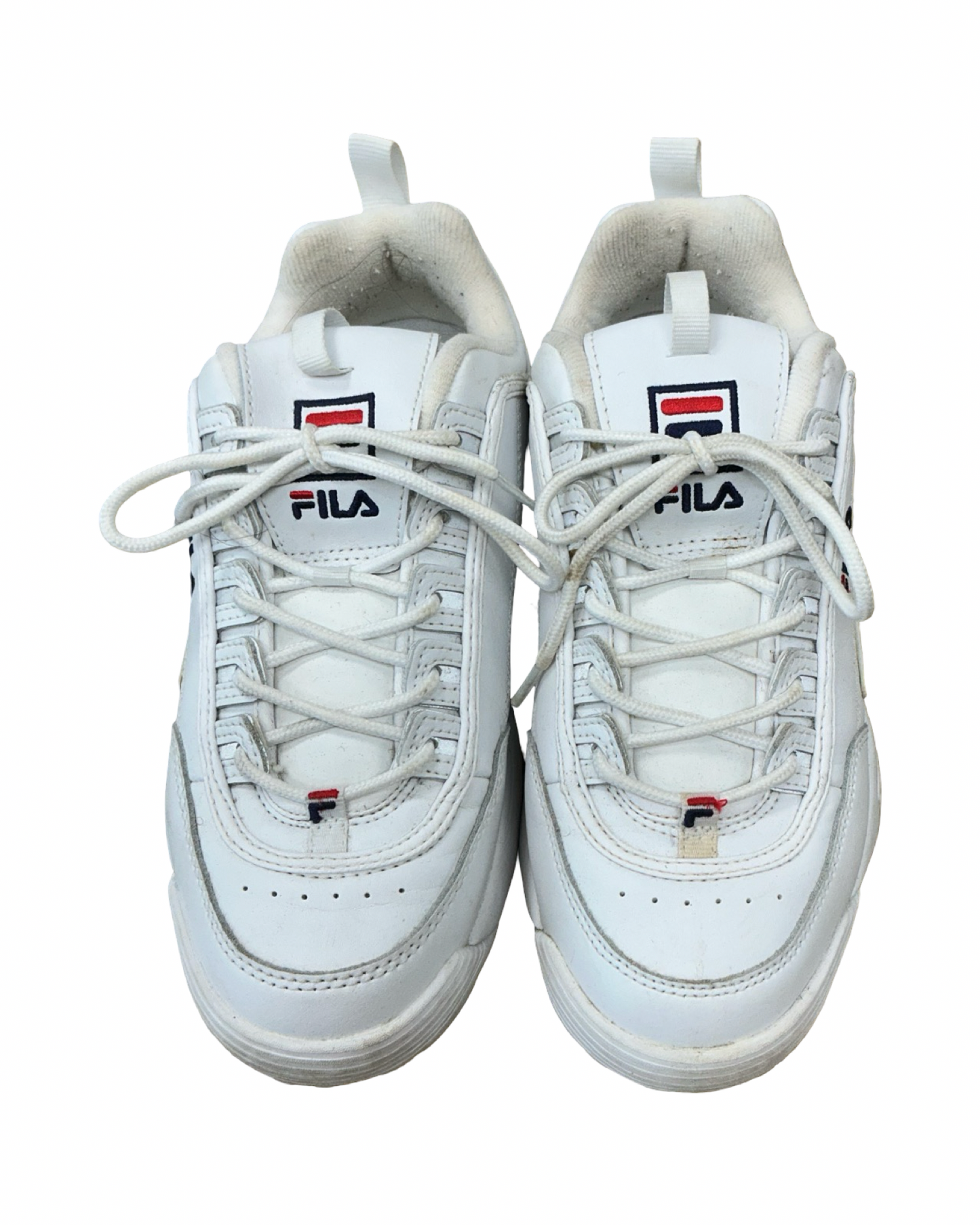 Shoes Athletic By Fila In White, Size:8