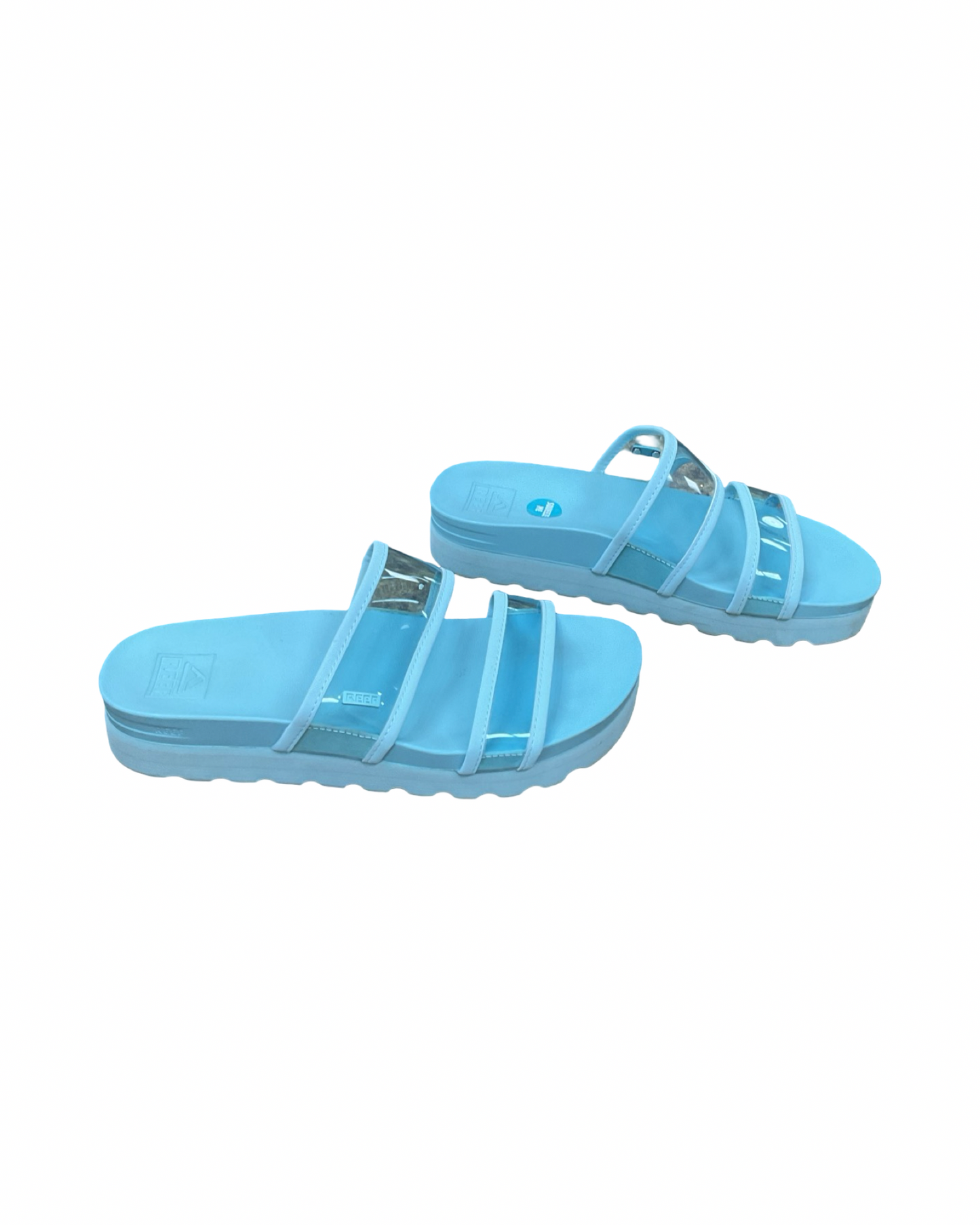 Sandals Flats By Reef In Blue, Size:9
