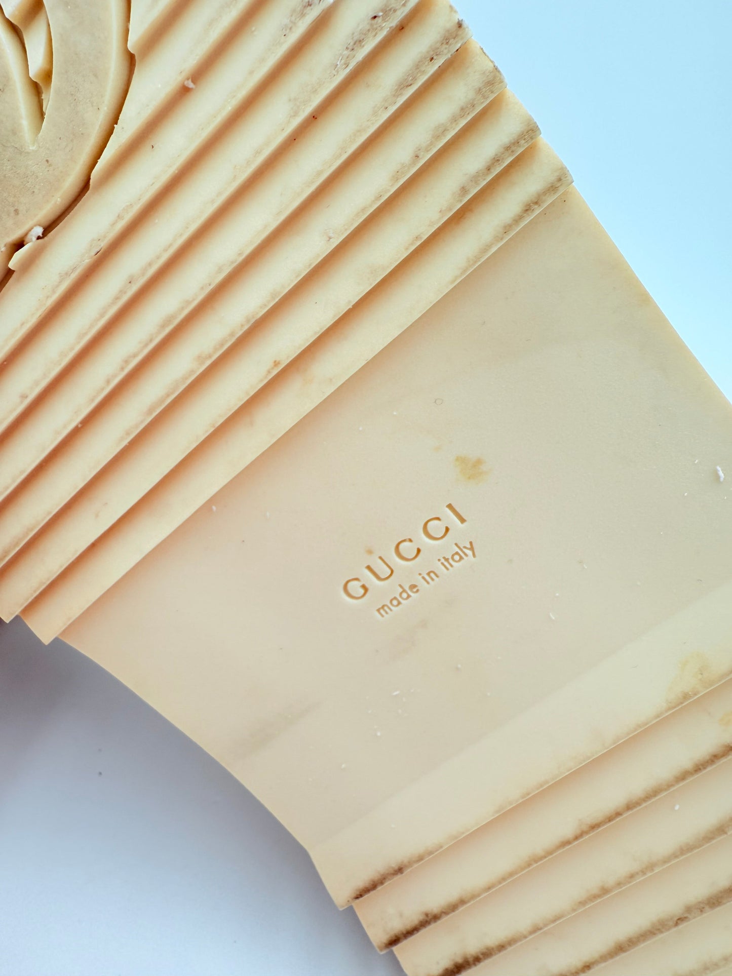 Sandals Luxury Designer By Gucci In Multi, Size:8.5